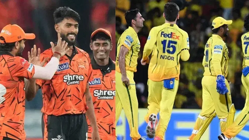 SRH vs CSK Head To Head Records- IPL 2026, Match 27